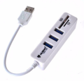 ✅100% nubwo NCR-100 USB slot + USB Hub 3 port card reader v2.0 2in1 # CC 100. 