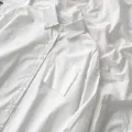 Black White Casual Shirt Women JK Preppy Style Long Sleeve School Shirts Girl Harajuku Loose Turn Down Collar Button Up Blouses. 