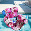 Inflatable Lounge Chair For Swimming Pool Party Beach Leisure Floating Beds Summer Water Floating Recliner with Arm & Backrest.