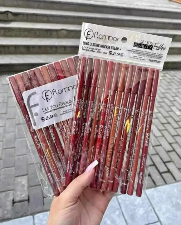 %E2%80%8BFlormar%20Perfect%20Lipliner%20Pencil%20Set%2012%20Pcs%20%7C%20Long%20Lasting%20Intense%20Color%20&%20Waterproof%20Lip%20Liner%20Combo%20Pack%20%7C%20Flormar%20Lip%20Pencil%20Kit%20-%20Image%202