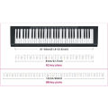 Transparent Piano Keyboard Stickers 88/61/54/49 Key Detachable Music Decal Notes Electronic Piano Piano Spectrum Sticker Symbol. 