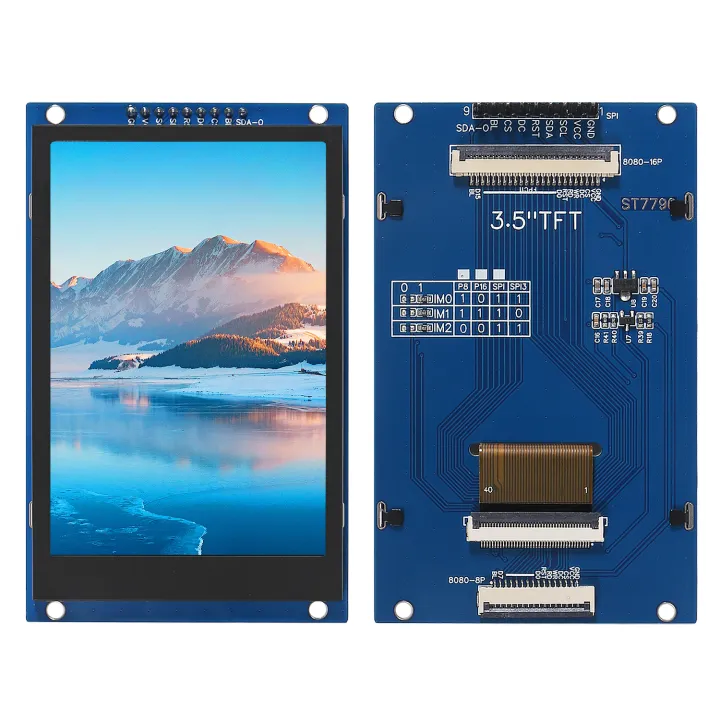 3.5 inch TFT LCD Display 320 x 480 Color Screen Module Compatible with ...