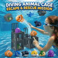 NEW Fish Box Swimming and Diving Toys, Child Adult Pool Party Toys, Toddler Floating Animals Bath Toys,  Birthday Christmas . 