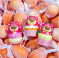 Hello kitty Melody Kuromi purple Black Kuromi Little Yellow Dog Little white dog Shin Chan SpongeBob Patrick Pink Bear Egg Fox Salute Frog Hello Kitty Melody Stiffer Sawui turtle Squeeze doll Stress Relief Squeeze Children's Toy.