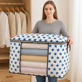 Premium Star Design Quilt Storage Bag – Large Capacity Blanket Organizer Bag SPNW H.