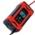 6A 12V Digital Car Battery Charger Full Automatic Car Battery Charger Power Puls Repair Chargers Lead Acid AGM Battery Charger. 