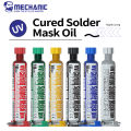MECHANIC UV Solder Mask Ink Black/Blue/Green/Red/Yellow/White Welding Oil BGA PCB Circuit Board Paint Prevent Corrosive Arcing. 