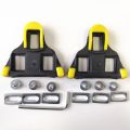 Shenba Cycling Cleats Pair SB-268 Yellow/Black 9° - Attach to your Cycling Shoes. 