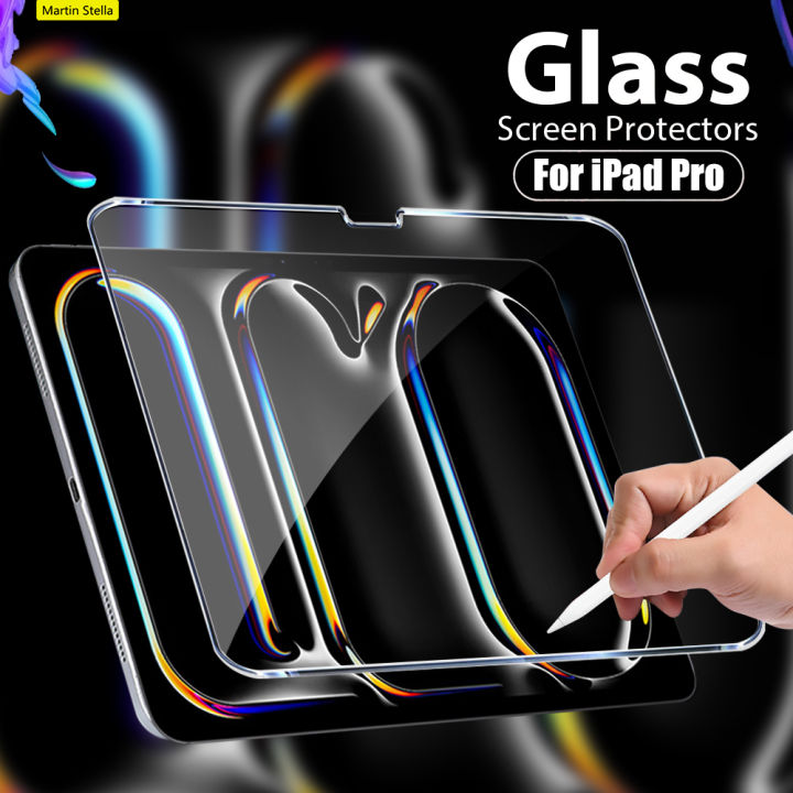 Tempered Glass Screen Protector For iPad Pro 13 11 M5 M4 12.9 Pro 10.5 9.7 2018 2020 2021 2022 2024 2025 Film Accessories