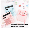 1Pcs Solar Scientific Calculator Desktop Financial Office Computer Calculators Large Display Office Calculators Cute Calculator. 