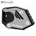 Motorcycle Accessories For HONDA XLV 600 650 700 TRANSALP CNC Aluminum Side Stand Extension Kickstand Pad Support Plate Enlarge. 