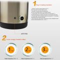 1200 ML Portable Water Heater Car Hot Kettle 120/240 W 12/24 V Car Truck Water Heater Auto Shut Off Fast Boiling for Travel Home.