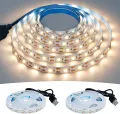 DC 5V USB LED Strips 2835 White Warm White LED Strip Light TV Background Lighting Tape Home Decor Lamp 1- 5m LED String Light. 