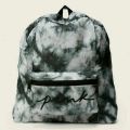 Victoria’s Secret PINK Packable Backpack NWT - Tie Dye Black, White, Gray. 