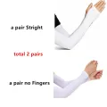 Stay Cool and Protected from the Sun with 2 Pairs of UV Protection Cooling Arm Sleeves for Women and Men. 