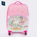 4W Kids Suitcase Trolley Travel Bag. 
