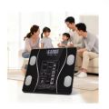 Simple household electronic scale, human body scale, precise weighing, intelligent charging model electronic body weight scale. 