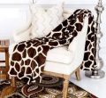 zebra print blanket soft and smooth. 