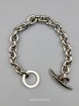 Original Pure Silver Bracelet - {Origin Italy} - Weight 63.66 Grams. 