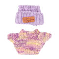 6Pc Suitable for 17cm Labubu Doll Clothes Overalls. 