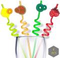 4Pcs Straw for Kids & Party Useful for Juice Drinks Mock Tail in Attractive Designs. 