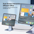 Hagibis Foldable Magnetic Stand for iPad Pro 12.9 3rd/4th/5th 11 Air iPad 10th Tablet Holder 10.9 Rotation Bracket USB C Hub. 