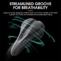 WEST BIKING Gel Bicycle Saddle Cover Silicone Comfortable Non-Slip 3D Bike Seat Cover Durable PU Leather Cycling Saddle Cover. 