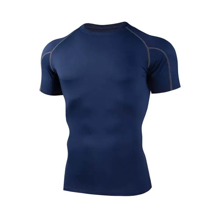 2025%20Compressed%20T-shirt%20Men's%20sportswear%20Running%20T-shirt%20Elastic%20Quick-drying%20Exercise%20T-shirt%20for%20men%20exercising%20in%20the%20gym%20-%20Image%205