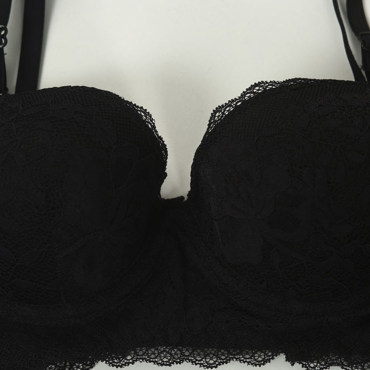 Black%20Color%20Cotton%20Foam%20Bra%20with%20Wire%20For%20Women%20-%20Image%203