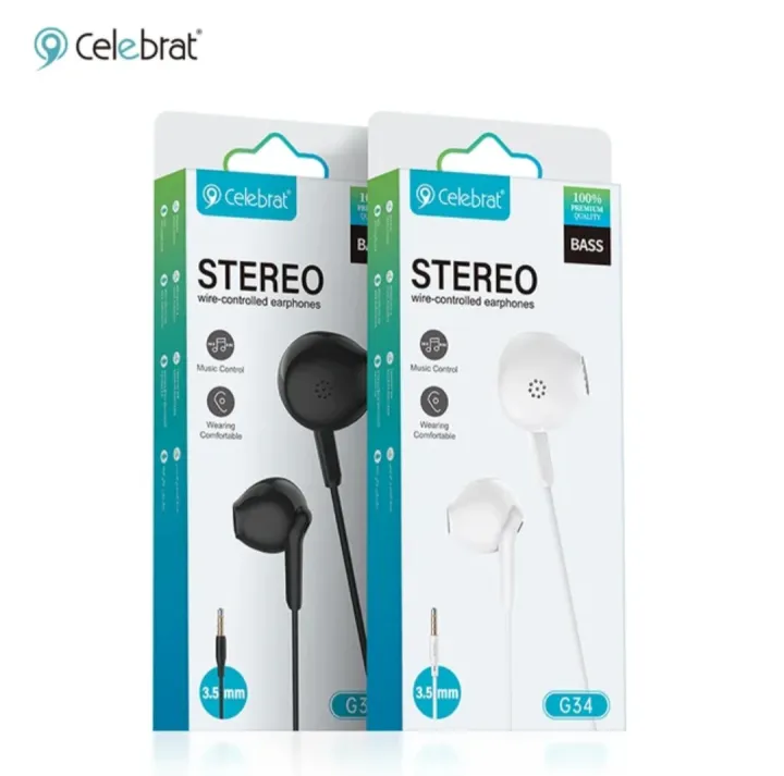 Celebrat%20G34%20Open%20Style%20Stereo%20Wired%20Earphone%203.5mm%20in-ear%20Handfree%20Quality%20Headphones%20-%20Image%202