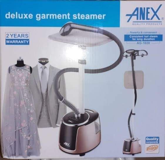 Anex - Deluxe Garment Steamer AG-1020 - 2000- Watt