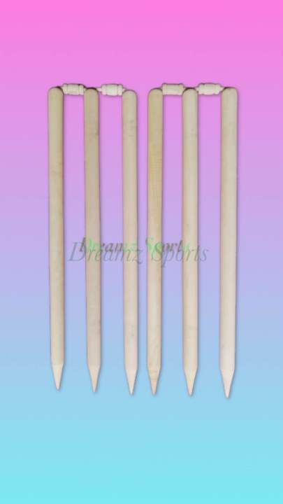 Cricket Wicket Set Wooden