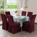 new premium quality Turkey original spandex chair cover 6 piece.