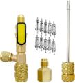Spool Removal Tool Kit, Air Conditioner, Refrigerant Charge Valve, Adapter for R22 R12 R407 R410 R404 R32 R600 Air Conditioner. 