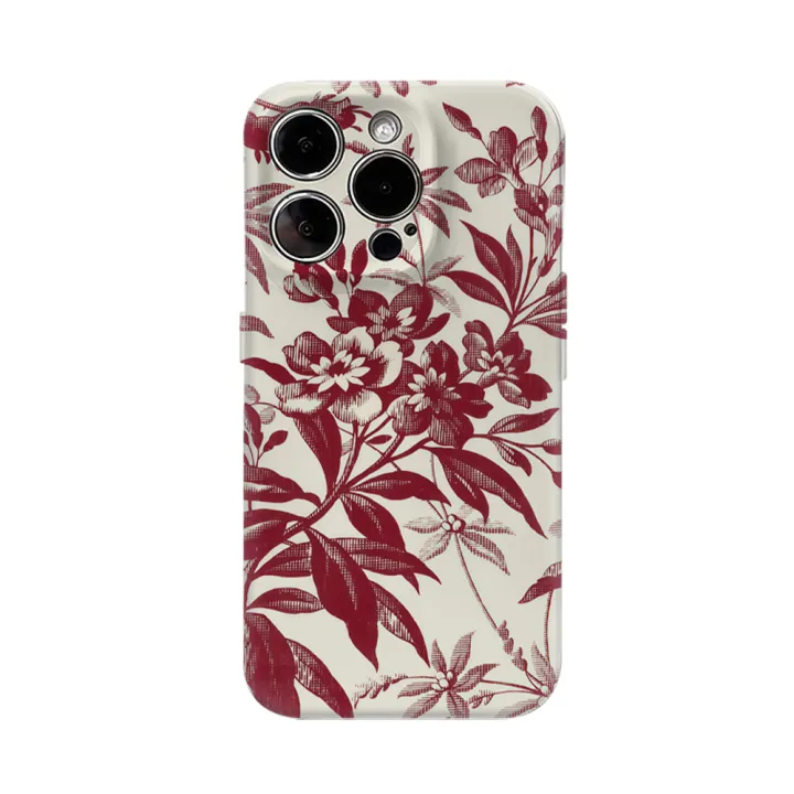 Cream%20Red%20Flower%20Phone%20Case%20for%20IPhone%2016%2015%2014%2013%2012%2011%20X%20XS%20XR%20XSMAX%207%208%20Pro%20Max%20Plus%20Double-layer%20Back%20Cover%20-%20Image%207