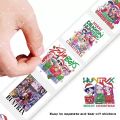 500PCS K-pop Rumi Mira Zoey Devil Hunter girl group Christmas tent stickers Gifts Christmas gift stickers, mobile phone stickers. 