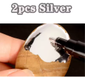 1/2pcs Mirror Marker Pen DIY Reflective Paint Pens Mirror Markers Chrome Gold/Silver Marker Signature Car Styling Art Craftwork.