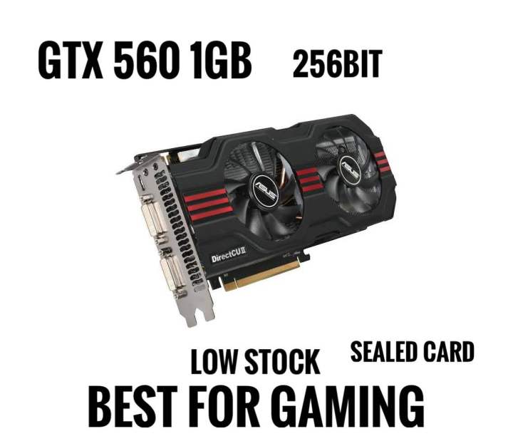 Nvidia Asus GTX 560 1GB Graphic Card better than GTX 750 ( USED )