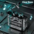 2026 New TWS M25 Bluetooth 5.3 TWS Wireless Headphones with LED Display Stereo Headset Touch Control Earbuds Noise Reduction.