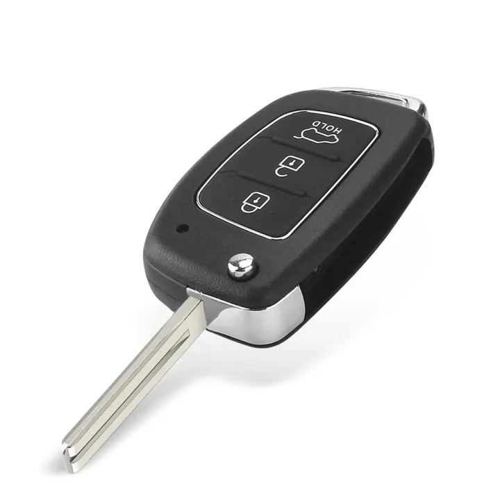 Dandkey%203%20Buttons%20Flip%20Remote%20Car%20Key%20Case%20For%20Hyundai%20Solaris%20Verna%20ELANTRA%20Santa%20Fe%20i10%20i20%20i30%20i35%20i40%20IX35%20IX45%20Key%20Shell%20-%20Image%203
