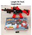 Spiderman Gun Set Toys with Sounds,Light, vibration,belt. 