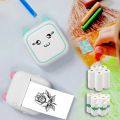 Mini Printer Thermal Adhesive Labels Printer Sticker Bluetooth Mini Pocket Label Notes Printer for Home and Office Android IOS ..
