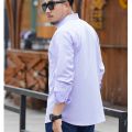 Plus Size 12XL 10XL Men's Shirts Long Sleeves Work Formal Shirt Anti-Wrinkle Classic Business Pocket Tops Male Clothing 90-190KG. 