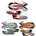 4piece Stickers 2piece Tanki stickers 2piece Tapa Stickers for CDI 70cc Motorcycle/CD 70 Motorcycle stickers bike sticker for 70 cc Motorcycle/tappa Stickers/Tankini Stickers/2025 Model Tanki stickers Tapa stickers/bike decoration accessories stickers. 