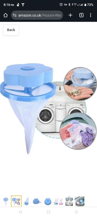 S9 Multifunction Laundry Mesh Washing Machine Filter Mesh Removal Hair Paper Net Lint Cleaning Mesh Bag 1pcs