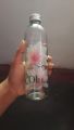Olu tropical  glass water bottle. 