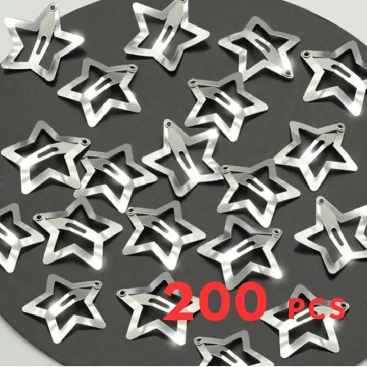 10/25/50/100/200pcs%20Silver%20Star%20Hair%20Clips%20for%20Girl%20Y2k%20Filigree%20Star%20Metal%20Snap%20Clip%20Hairpins%20Barrettes%20Hair%20Accessories%20-%20Image%207