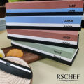 Professional Knife Sharpening Stone Kit 400/1000 3000/8000 Grit Non-slip Bamboo Base Double-side Knife Whetstone Angle guide. 