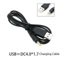 USB Charging Cable for PSP1000 2000 3000 Game Console Extension Cord for PSP1000 Power Supply Cable 1m Wire for PSP2000 3000.