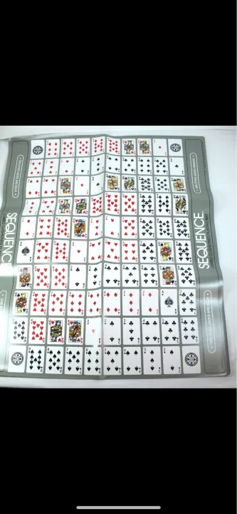 Jumbo%20SEQUENCE%20Board%20Game:%20Deluxe%20Edition%20with%20Playing%20Chips%20-%20A%20Fun%20Family%20Toy%20for%20PartiesJumbo%20Sequence%20"Mat%20Board"%20Game%2032"x27"%20Pl@ying%20Mat%20Unlimited%20Fun%20and%20Joy%20Strategy%20Mat%20Board%20Game%20-%20Image%203